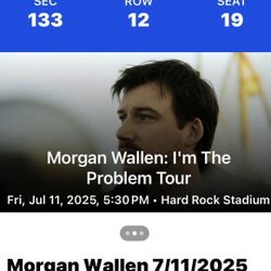 Morgan Wallen Concert Tickets