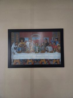 Hip-Hop Last Supper Art Piece