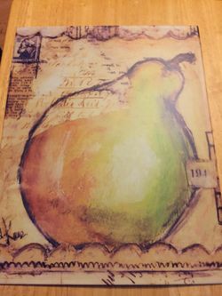 World market Wall tin 11 x 14