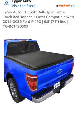 New F150 6'5 Fabric Tonneau Cover
