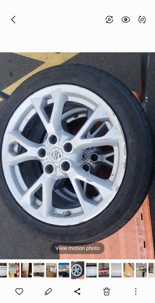 Set Of 4 2014 Nissan Maxima rims
