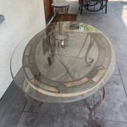 Custom Glass Table