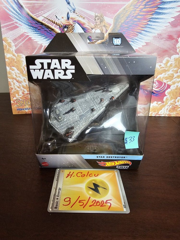 Star Wars Star Destroyer Hot Wheels Select Variant Battle Damage Chase #10