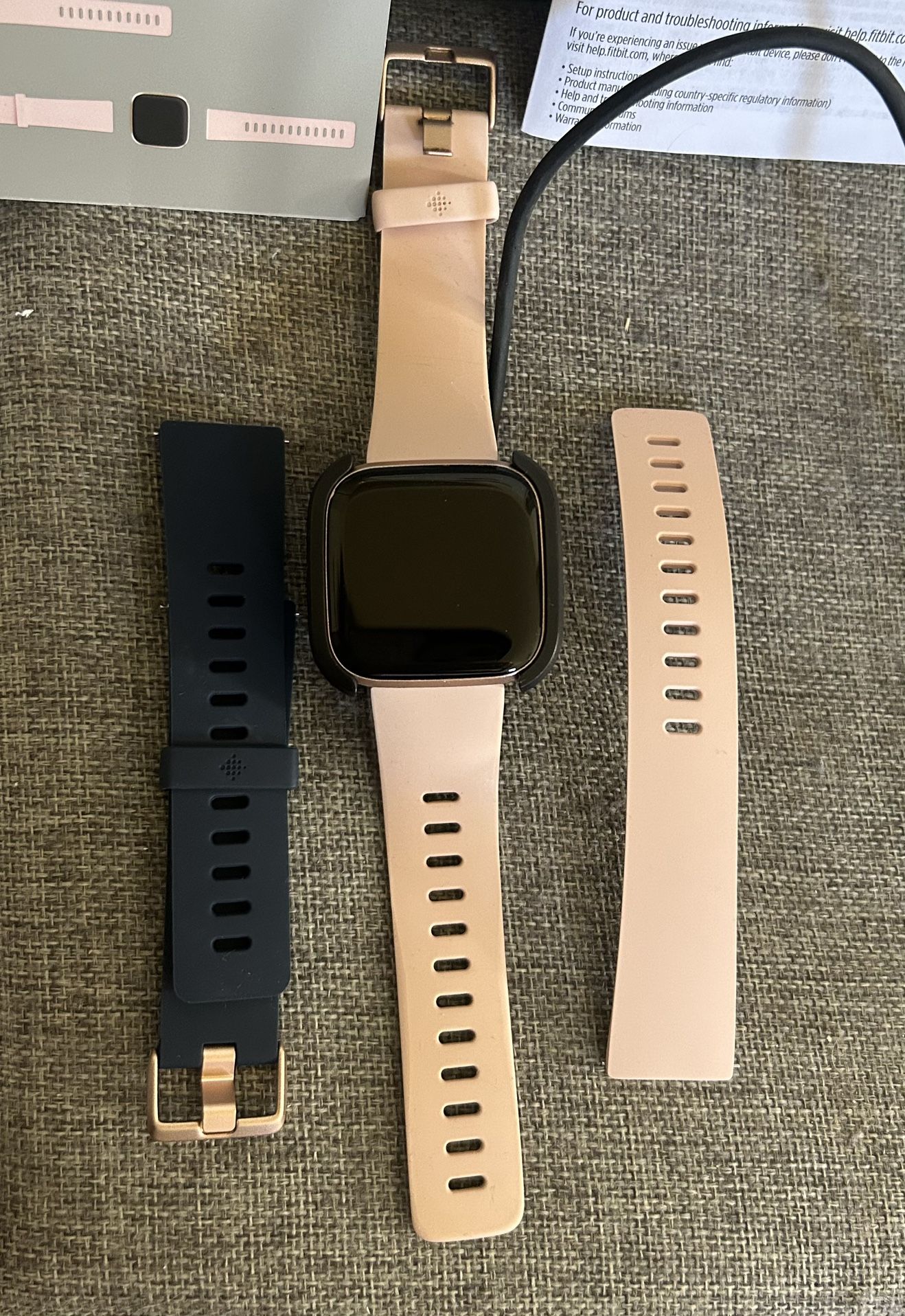 Fitbit Versa 2 - Lightly Used, XLT Condition!