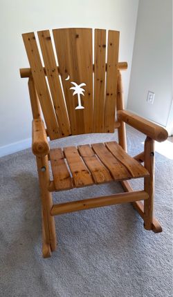 Pine rocker