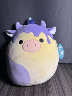12” Squishmallows Benito the Blueberry Cheesecake Cow