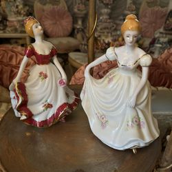 Fine Vintage Porcelain Dolls Figurines 