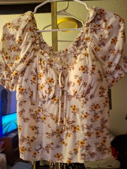 Floral blouse