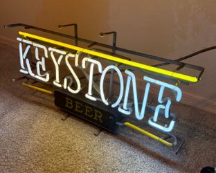 Keystone Beer Neon Sign