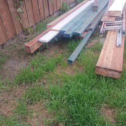 16 foot 2x6 & 6x6 woods