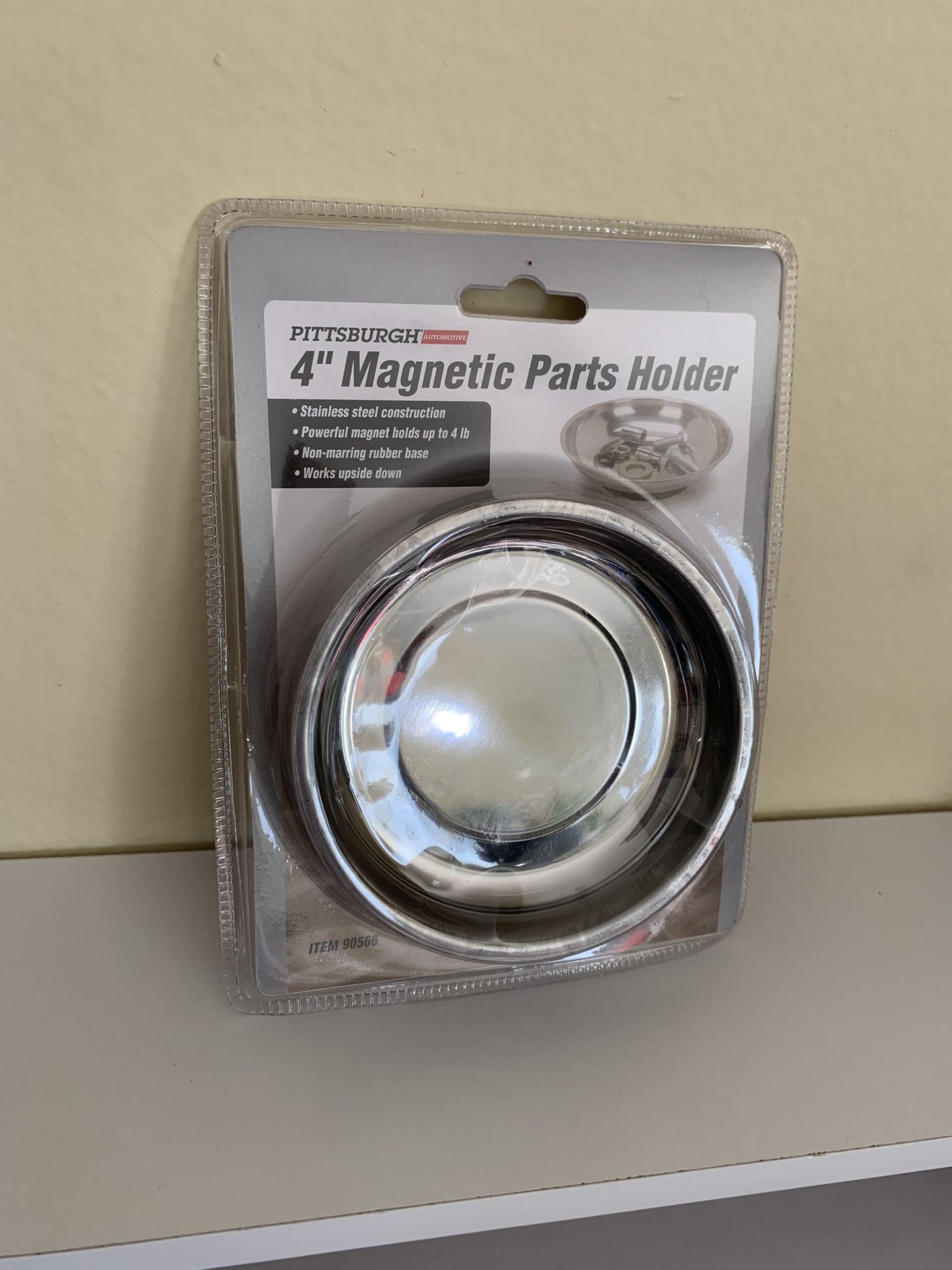Brand New - Pittsburgh 4” Magnetic Parts Holder