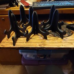 7 Easel Holders For Plates, Etc.