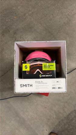 Pink Junior Ski Set, Helmet and Goggles