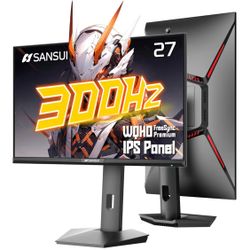 SANSUI 27" WQHD 300Hz IPS Gaming Monitor