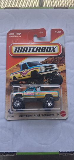 Hot Wheels 🔥 🌶 Chevy k1500 pickup camionnette  matchbox