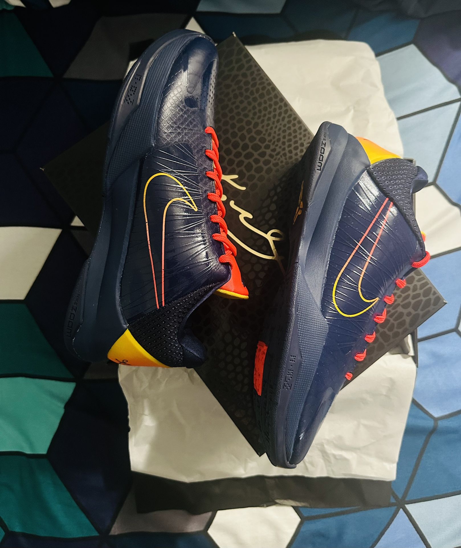Nike Kobe 5 Protro Caitlin Clark “Indiana Fever”