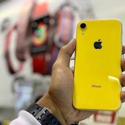 iPhone XR yellow