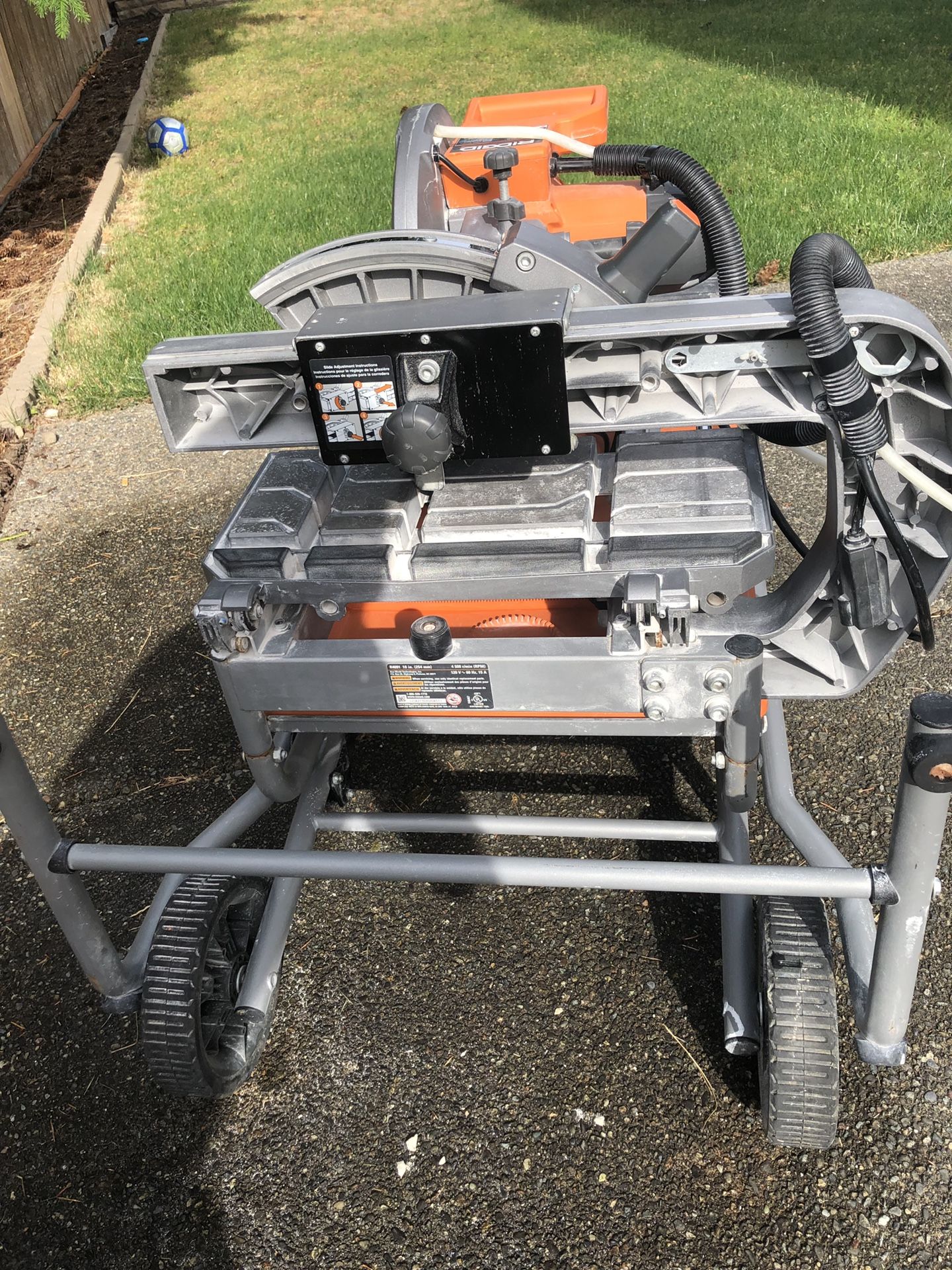 Ridgid R4092 10 in. Wet Tile Saw for Sale in Renton, WA OfferUp
