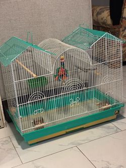 Bird Cage with Accessories