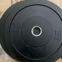 10 Pounds Bumper Plates
