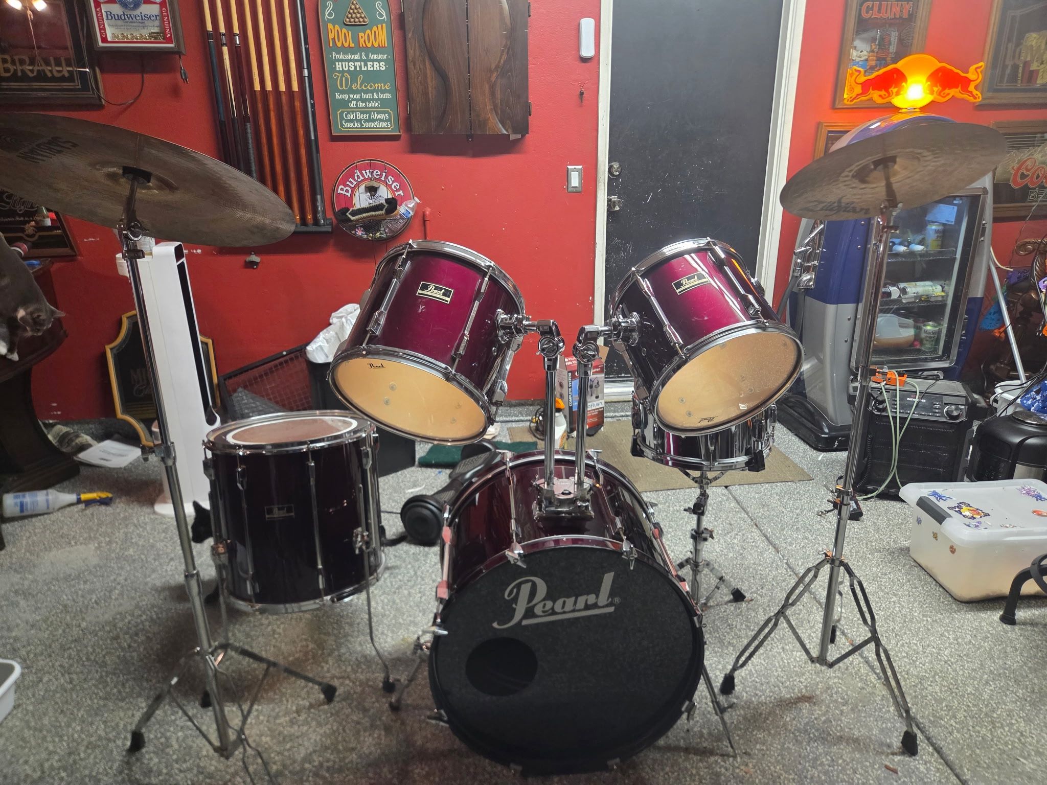 Pearl Drums Set