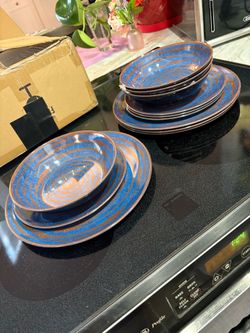 MELAMINE new 12 pcs dinnerware set