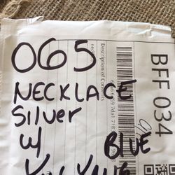 Necklace Unclaimed Internet Purchase #065