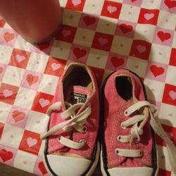 Pink Converse $30