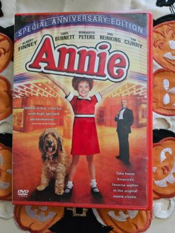 Annie DVD (Special Anniversary Edition, 1982 Film) Movie Classic - Tested