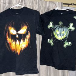 Halloween Child’s Glow In The Dark T-shirts 