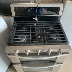 Whirlpool Gas Gold Series Dual Oven 