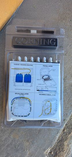 Corning CCH-CS24-A9-P00RE 24-Fiber Splice Cassettes