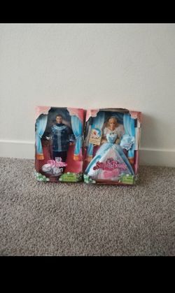 Prince Ken & Sleeping Beauty-(Barbie)