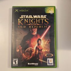 XBOX STAR WARS KNIGHTS OF THE OLD REPUBLIc