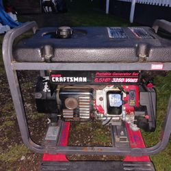 Craftsman Generator 3250w
