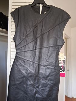 Black Leather dress