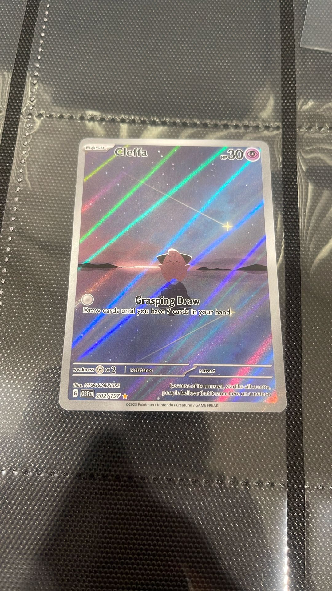 Pokemon Cleffa 202/197