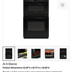 GE Wall Oven And Microwave 