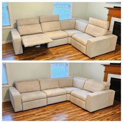 Free Delivery 🛋West Elm L-Shaped Sectional Sofa