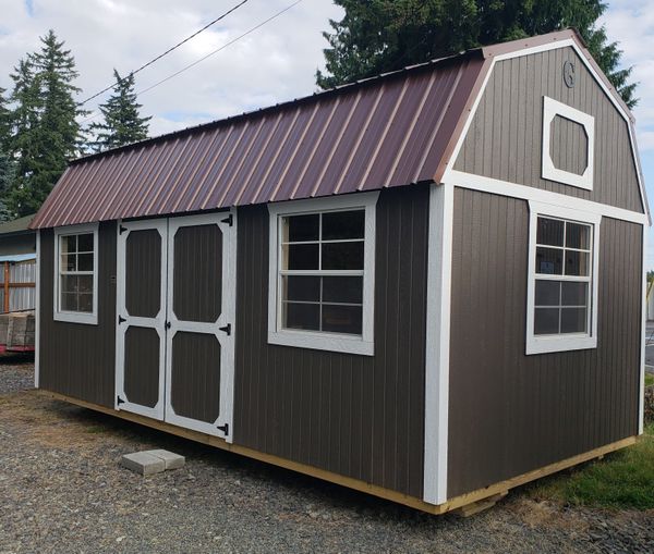 Graceland Portable Buildings Lofted Barn Storage Utility 