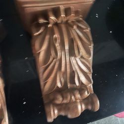 Two Plaster Wall Sconces