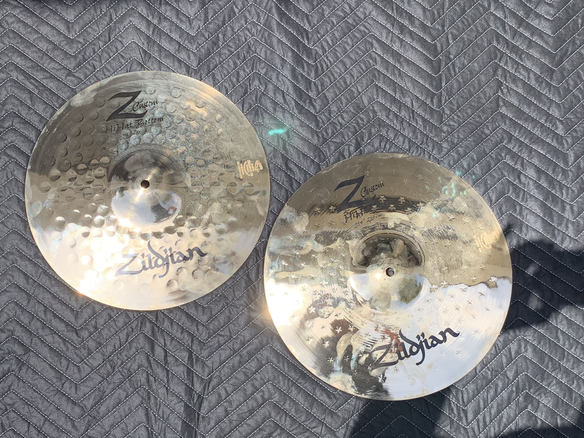 Zildjian Z Custom Series 14” Hi Hat Drum Cymbals BRAND NEW Retails for $489