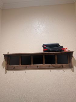 Entry coat hanger