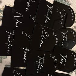 Table Number For Events 