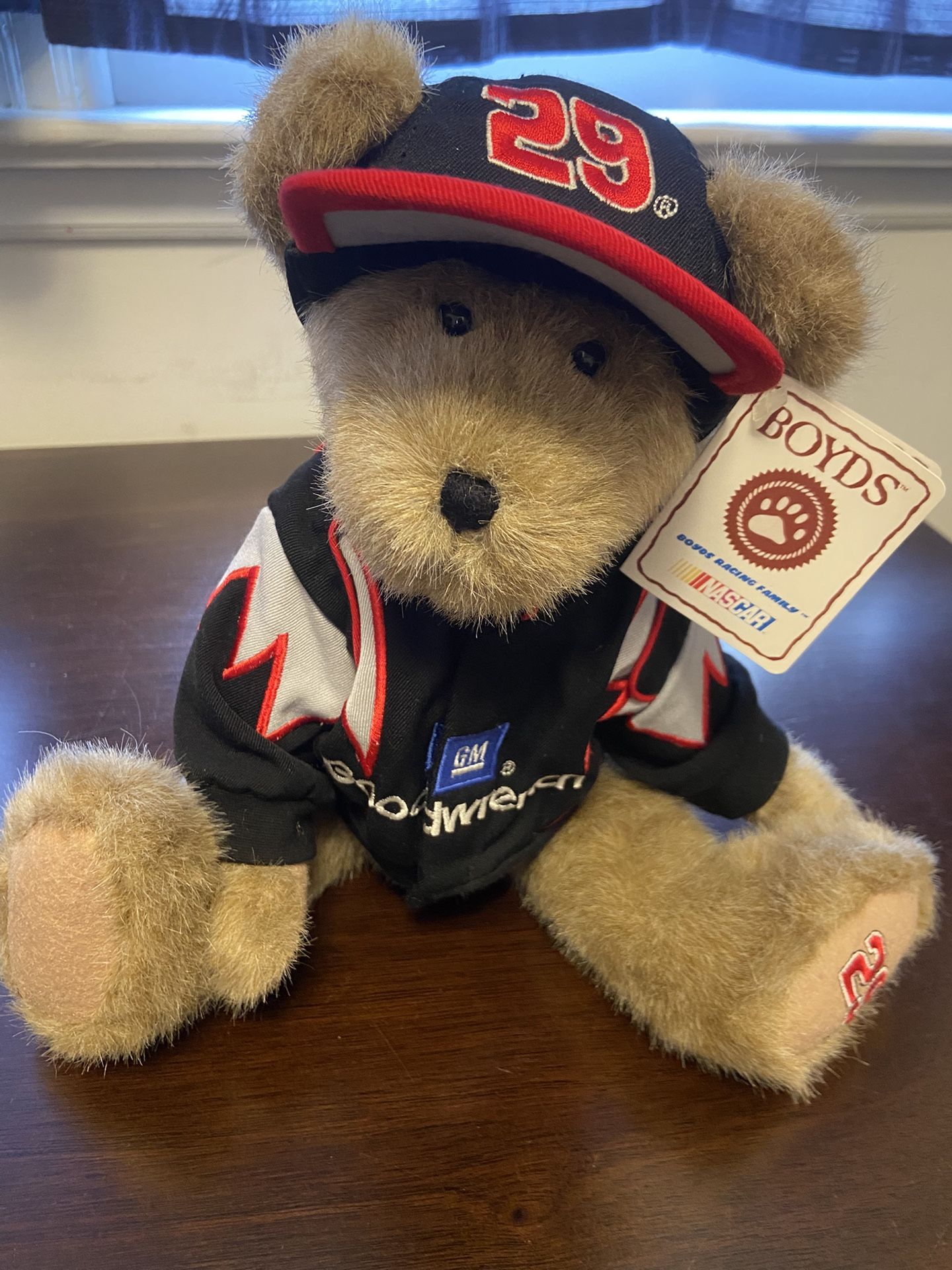 Nascar #29 Kevin Harvick 14" Boyd's Bear Plush