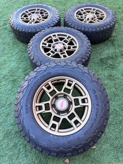 TRD pro wheels and tires 265/70/17 rims and tires