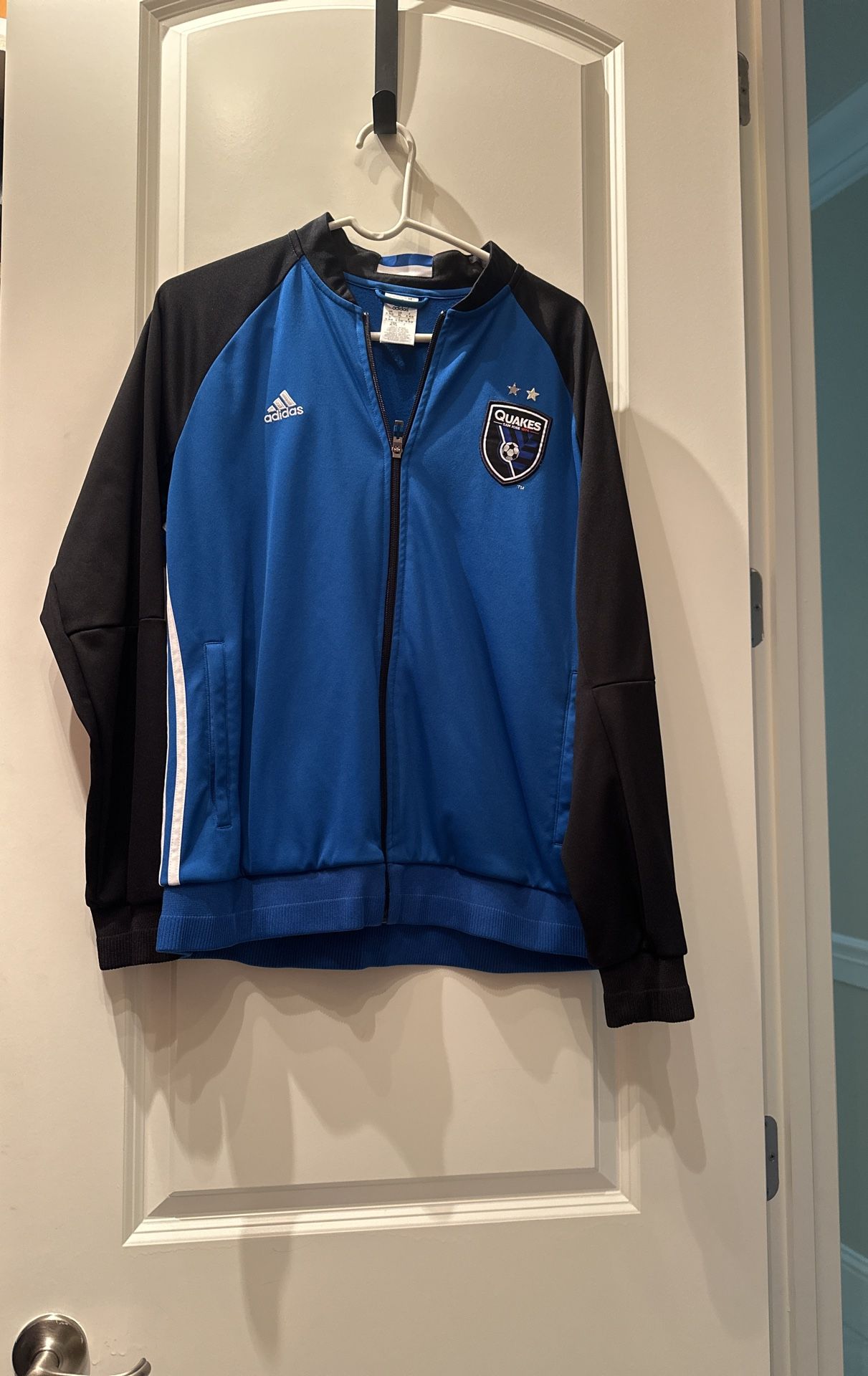 SJ EARTHQUAKES MENS XL JACKET
