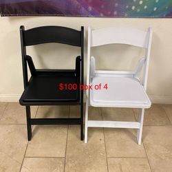 Resin Folding Chairs