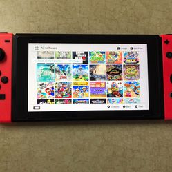 NINTENDO SWITCH V2 MOD with 512GB SD LOADED with 125 SWITCH GAMES