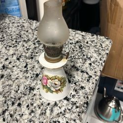 Small Vintage Oil Lamp